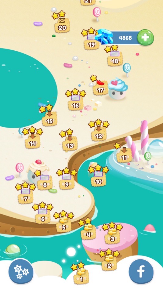 #4. SweetPang - 3Match (iOS) 由: wonjun choi