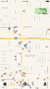GoTracker - Map of Pokéstops & Gyms for Pokémon Go screenshot 1