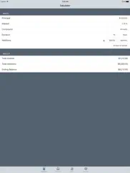cic lite - compound interest calculator ipad images 1