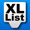 XL List - delete, cancel