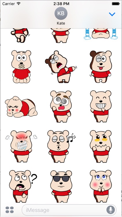 Gummy Bear Emoji - Bear Emoticons Pack for Texting