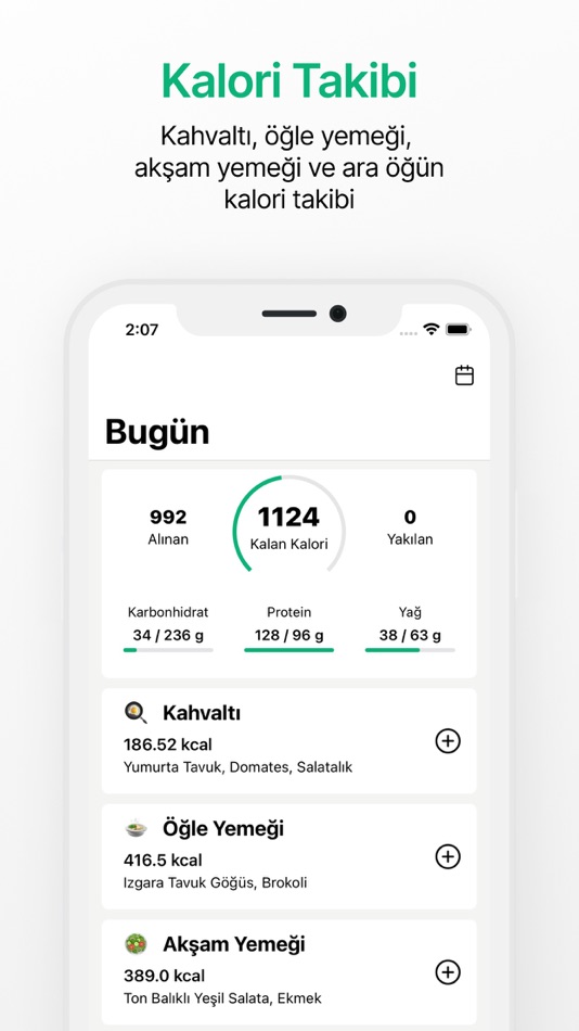 Diyet 7/24 - Kalori Takibi - 1.0.4 - (iOS)