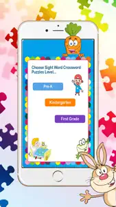 Crossword Puzzles Sight Word Search Games For Kids screenshot #1 for iPhone