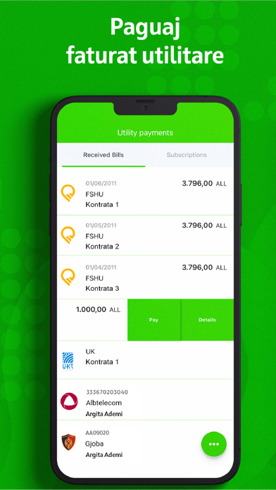 OTP Bank Albania Screenshot