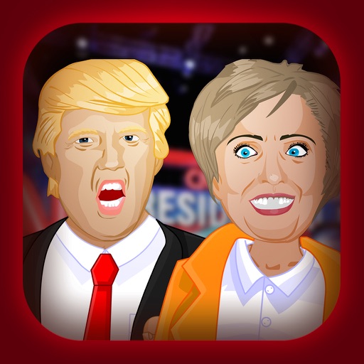 Makeup Hair Games:Trump VS Clinton iOS App