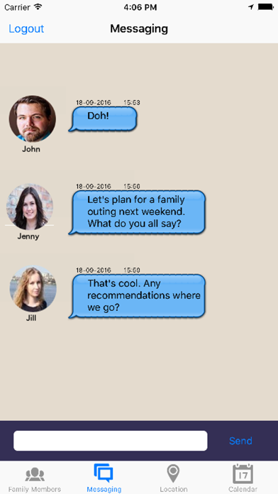 Screenshot #3 pour FamApp - The Family Social App