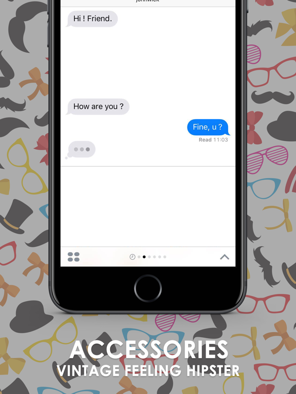 Screenshot #5 pour สติกเกอร์เครื่องประดับวินเทจ สำหรับ iMessage