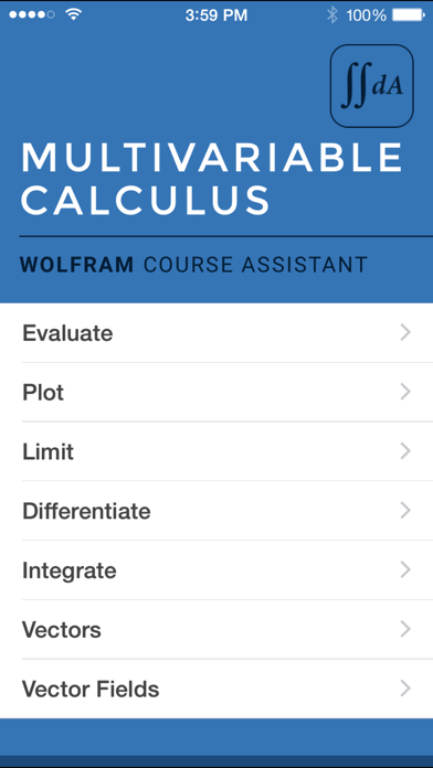 Wolfram Multivariable Calculus Course Assistant Screenshot 1