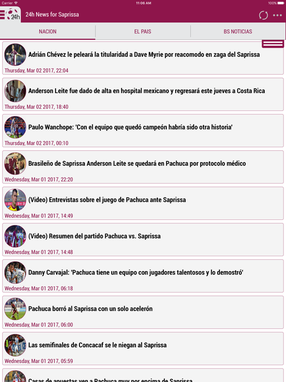 Screenshot #4 pour 24h News for Deportivo Saprissa