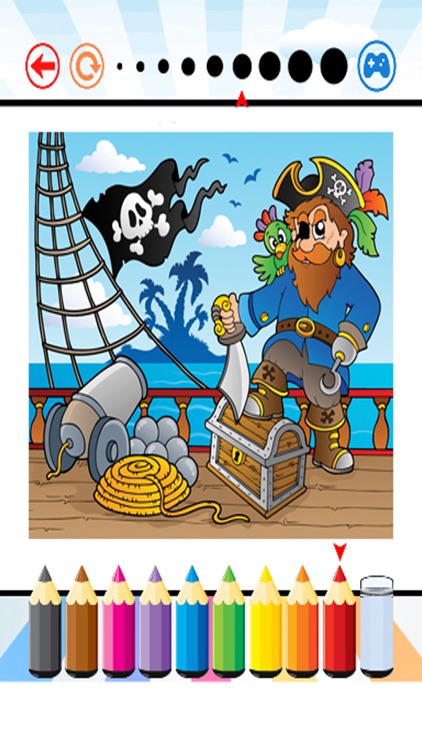 Pirate Coloring Book - Activities for Kids