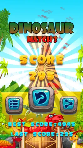 Game screenshot Dinosaur Match 3 Puzzle - Dino Drag Drop Line Game hack