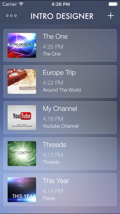 Intro Designer for iMovie and Youtube screenshot-3