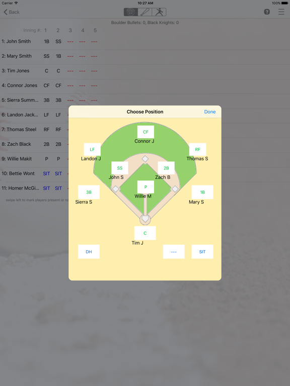 Screenshot #4 pour Baseball Softball Pocket Coach