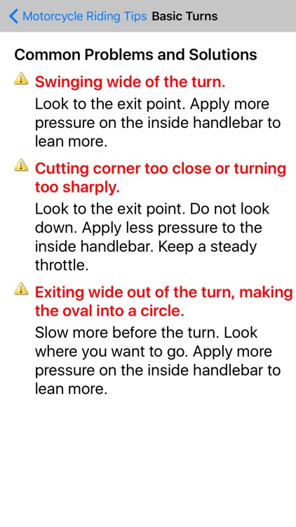 Motorcycle Riding Tips