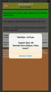 KPSS Sorular Premium screenshot #2 for iPhone