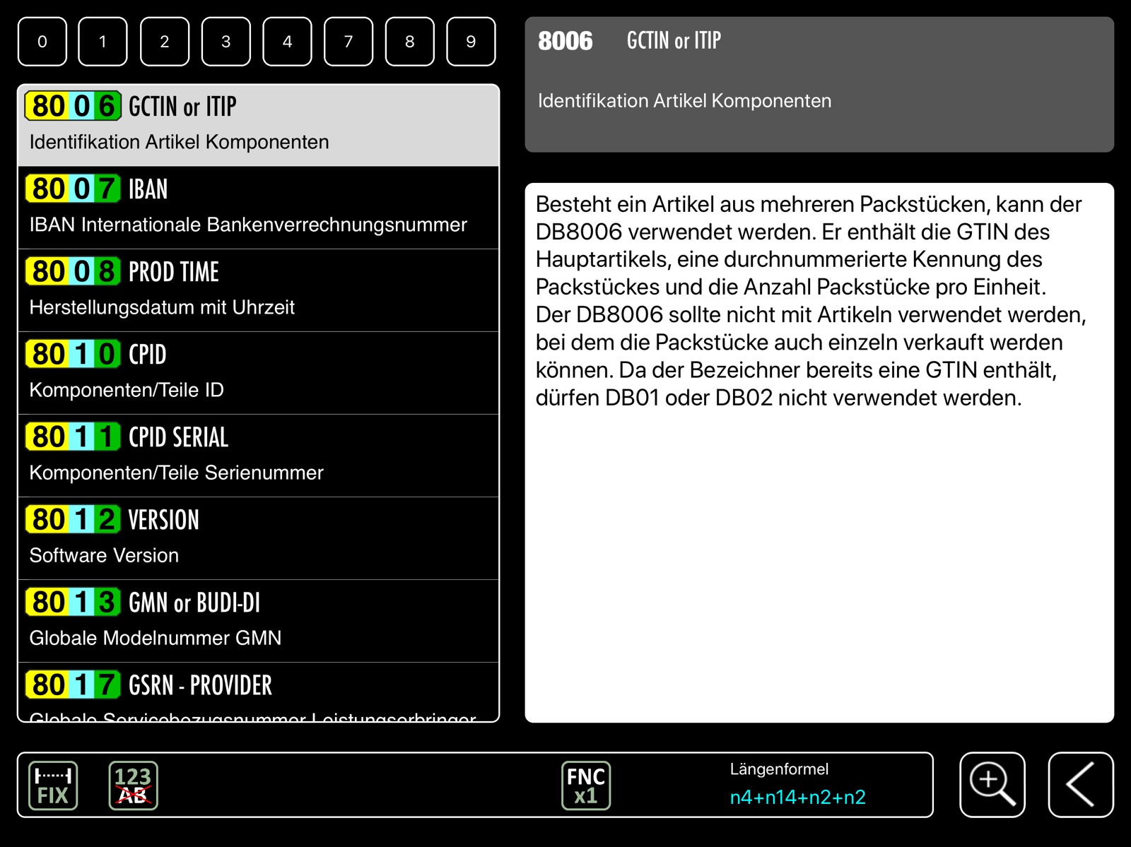 Barcode Check ipad screenshot 2