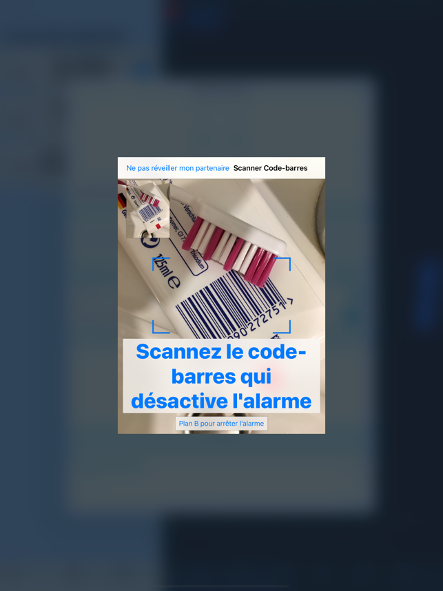 ‎Barcode Alarm Clock - Réveil Capture d'écran