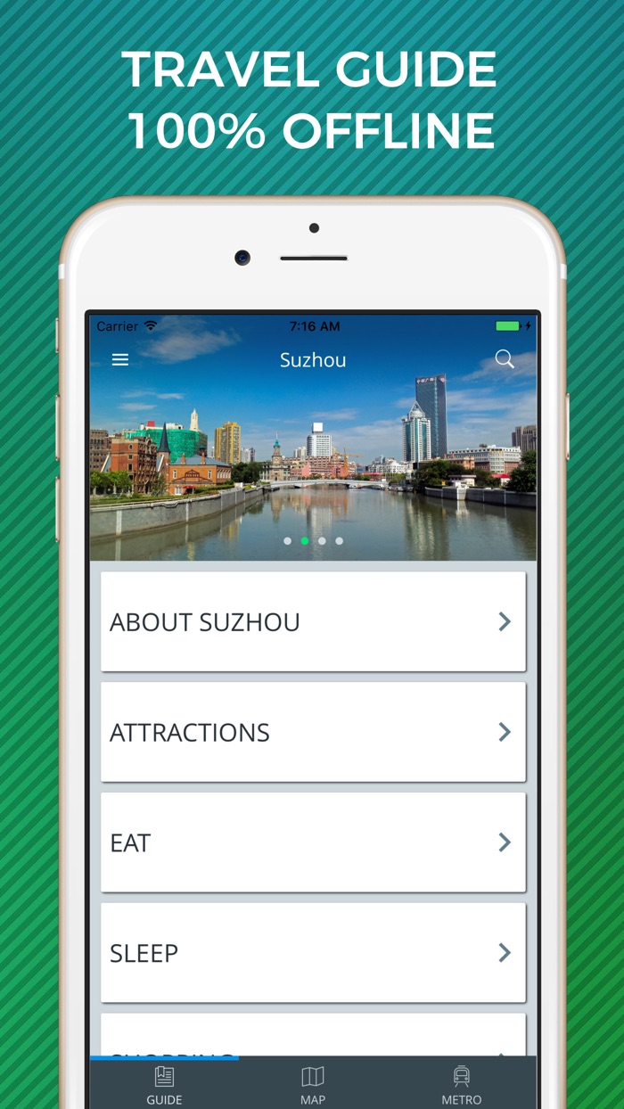 Suzhou Travel Guide with Offline Street Map