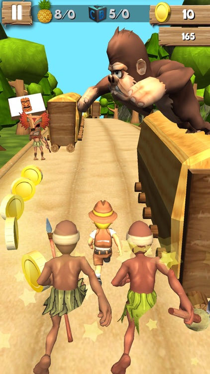 Trains Surfers -  Boy Running Jungle