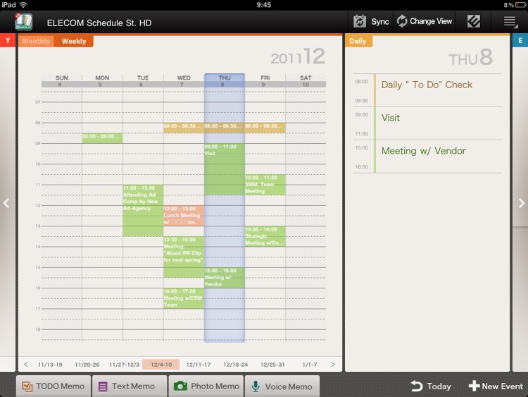 Schedule St. HD