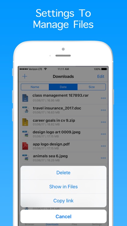 Private Browser - Web Browser & File Manager