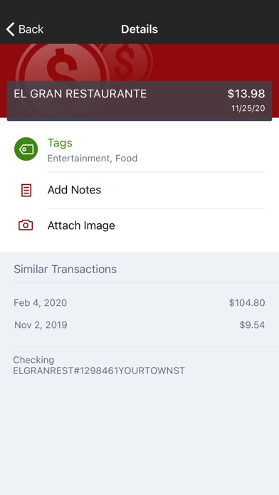 First National Bank Bottineau Screenshot
