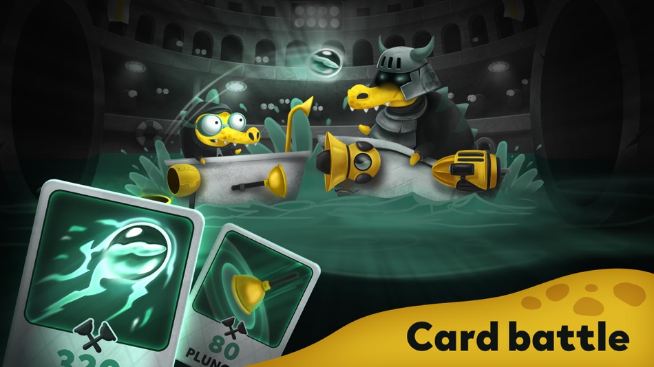 #4. Croco: Duel & Card Battle Game (iOS) 由: Aliaksandr Prakarym