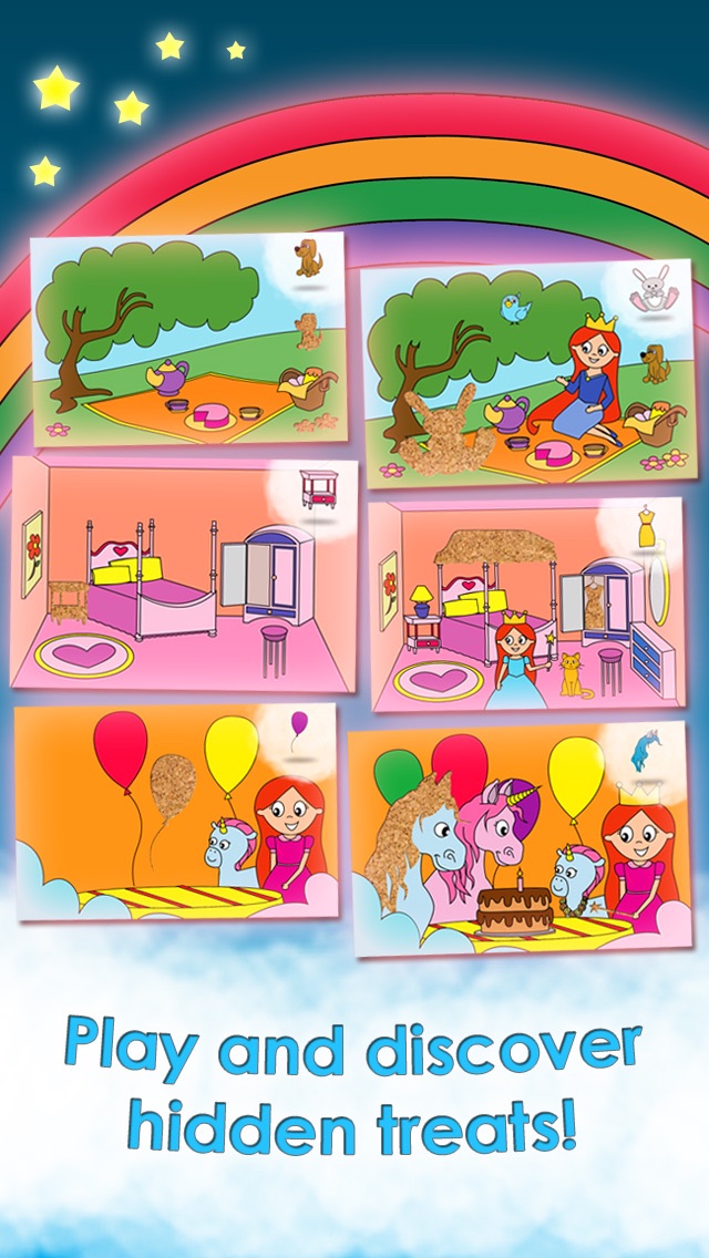 Screenshot #3 pour Princess Jeux pour Filles Jeux Unicorn Kids Puzzle