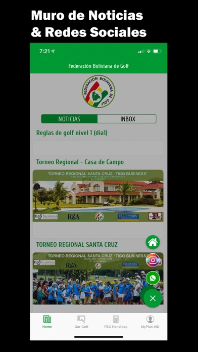 Golf Bolivia Screenshot