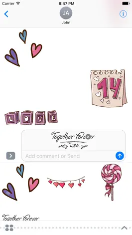 Game screenshot Love Story - Fc Sticker mod apk