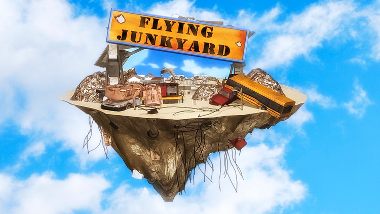Flying Truck Junkyard Parking