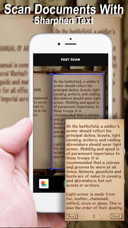 Fast Scan Doc - Pdf, Document page Scanner