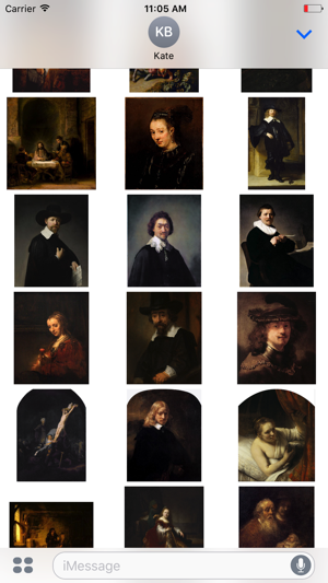 Rembrandt Stickers for iMessage(圖2)-速報App