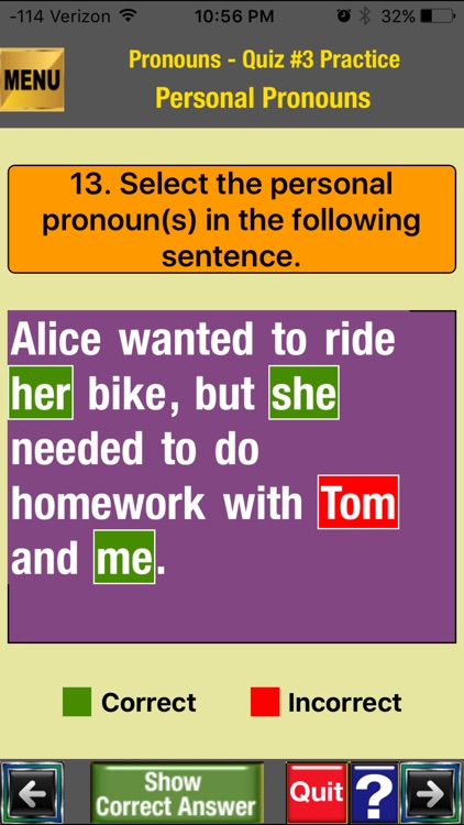 easyLearn Pronouns in English Grammar