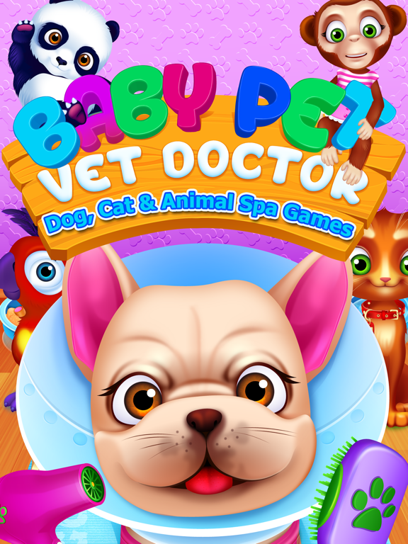 Screenshot #4 pour Baby Pet Vet Doctor - Dog, Cat & Animal Spa Games