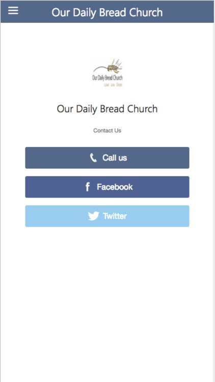 Our Daily Bread Church