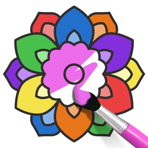 Coloring book & Paint icon