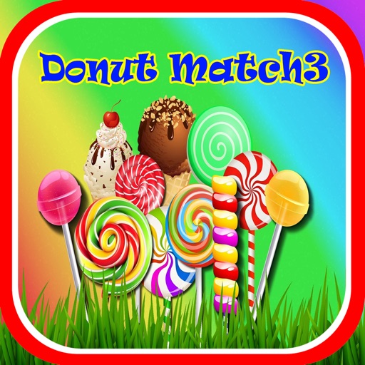 Donut Match3 Puzzle Game iOS App