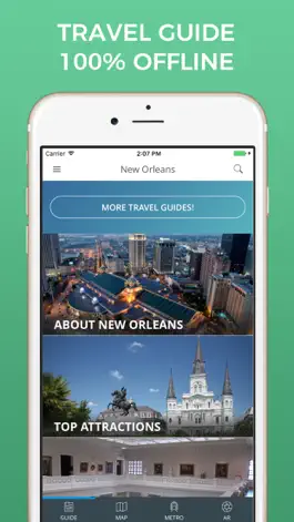 Game screenshot New Orleans Travel Guide with Offline Street Map mod apk