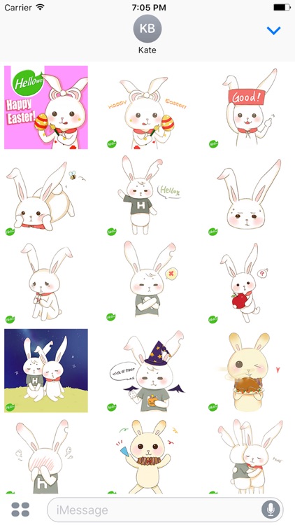 Hellowe Stickers: Happy Easter!
