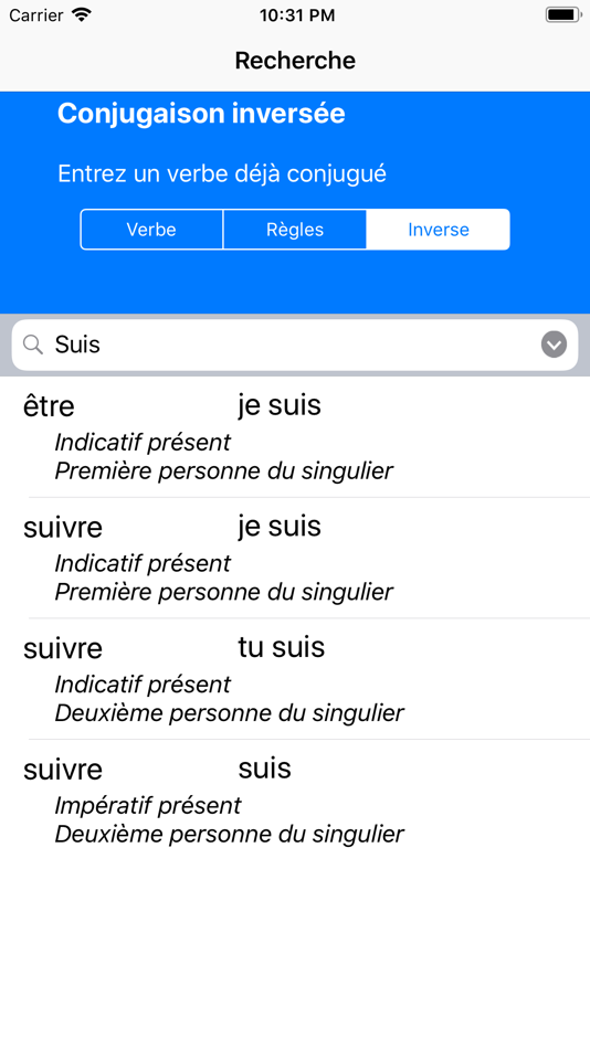 #5. Le Conjugueur (macOS) 由: Brewalan Le Dru