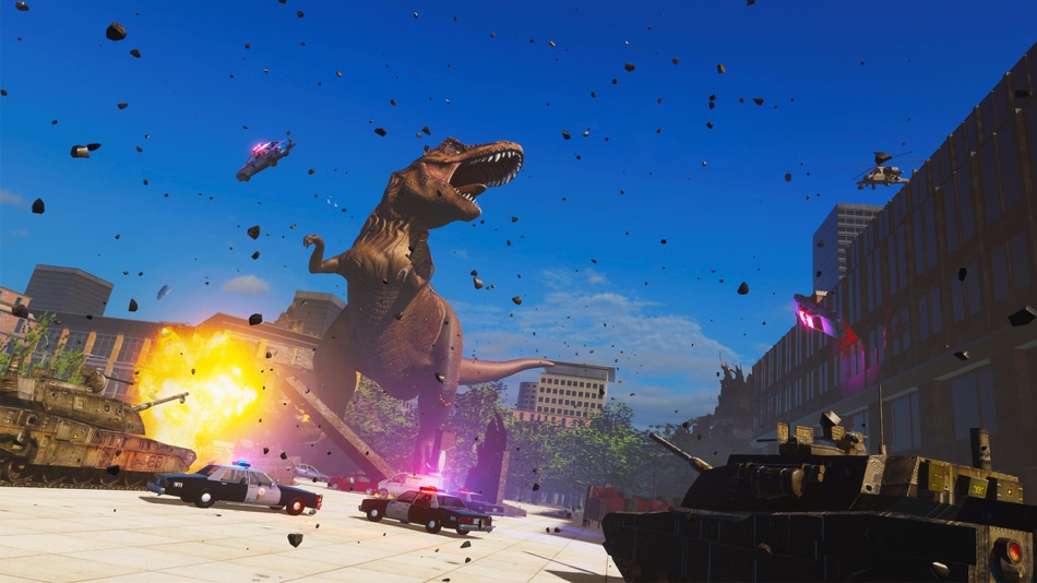 #8. T-rex Simulator City World (iOS) 由: Vipera Games sp. z o.o.