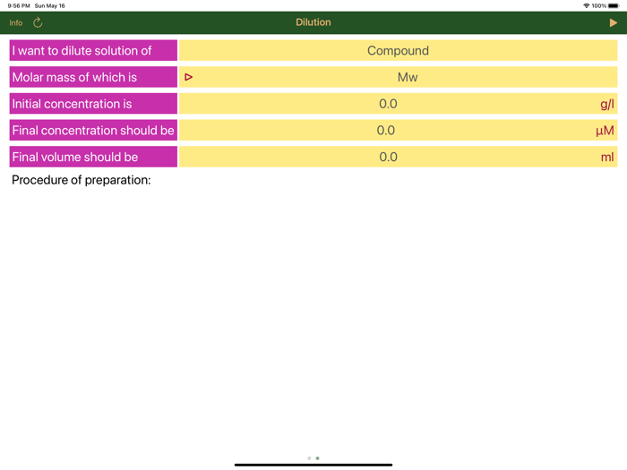 Chemical Solution Simple
