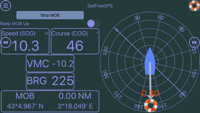 SailFreeGPS Screenshot