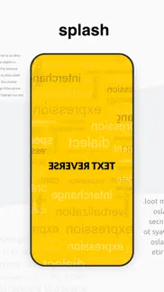 flip and reverse text iphone screenshot 1