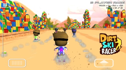 Dirt Ski Racer - 3D Dirt Bike Ski Racer For Kids Screenshot 2