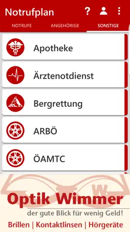 Game screenshot Notrufplan apk