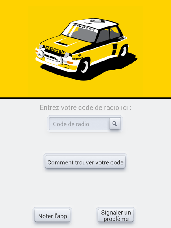 Déblayeur Renault Radio