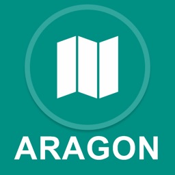 Aragon, Spain : Offline GPS Navigation