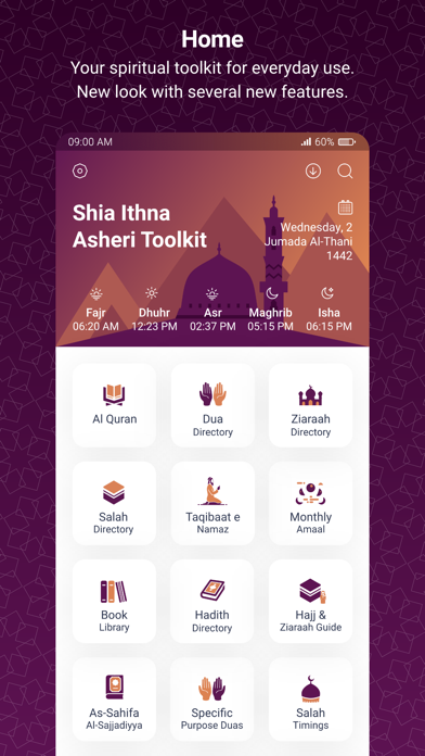 Screenshot #1 pour Shia Ithna Asheri Toolkit